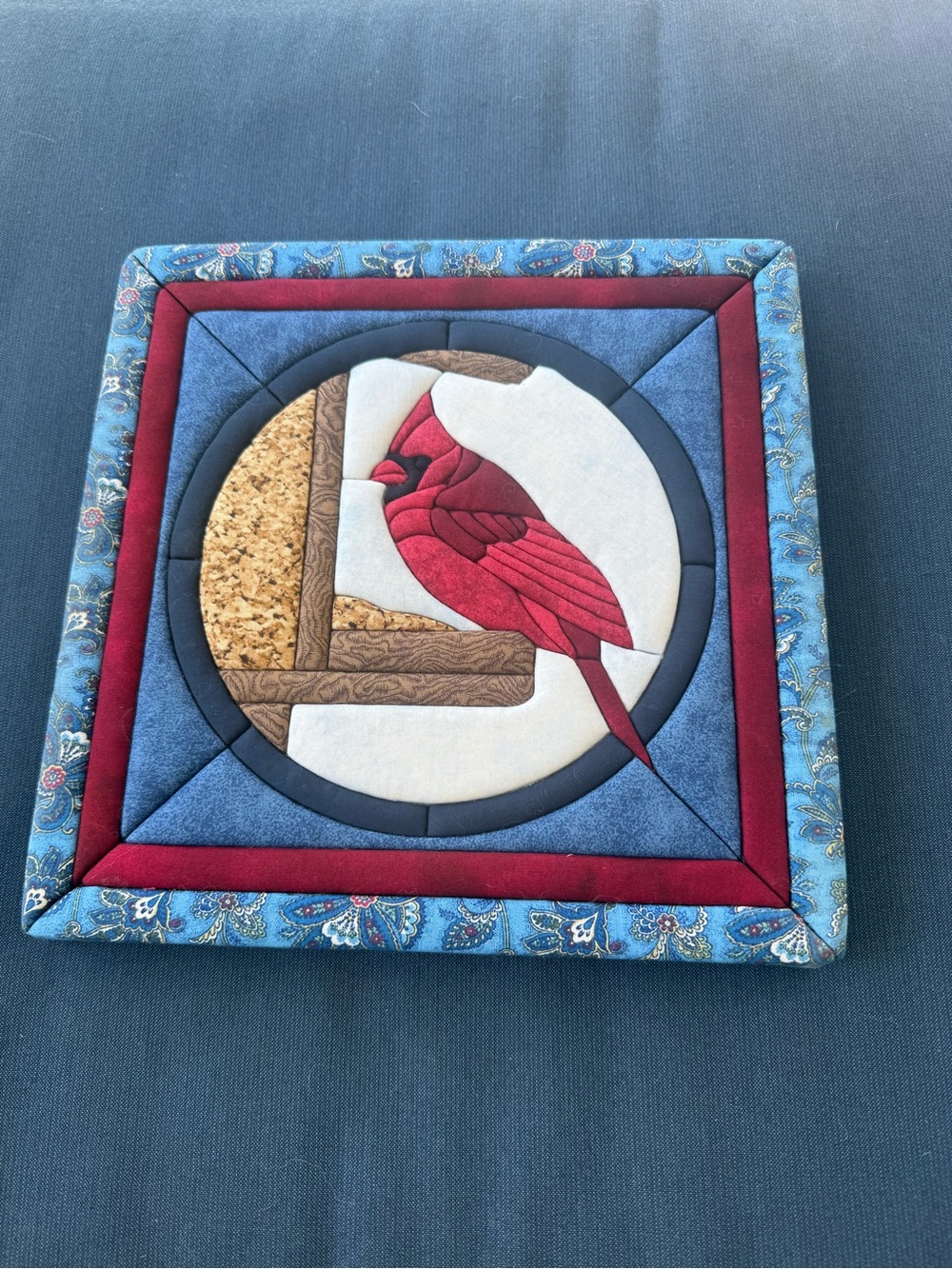 Homemade Cardinal Quilt Magic